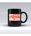 Taza Negra Fragile